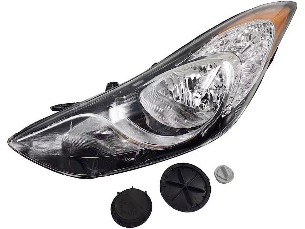 Driver Built Side - Compatible - 2013 with 2012 2011 (US Left Vehicle Headlight Hyundai Elantra Sedan Only) Assembly