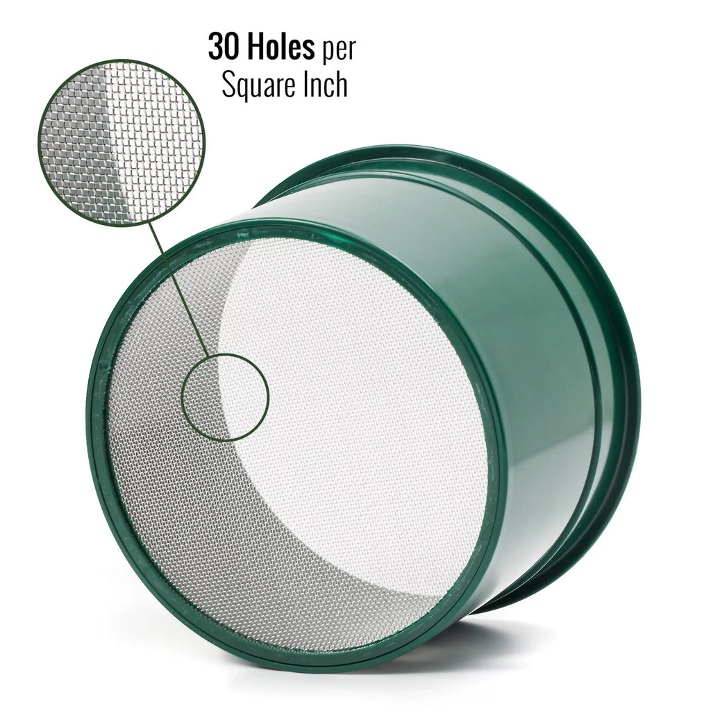 6 Prospect 3pc Pan, 3 ASR Sifting Outdoor Sizes Gold Classifier Inch Mini Sieve Rush