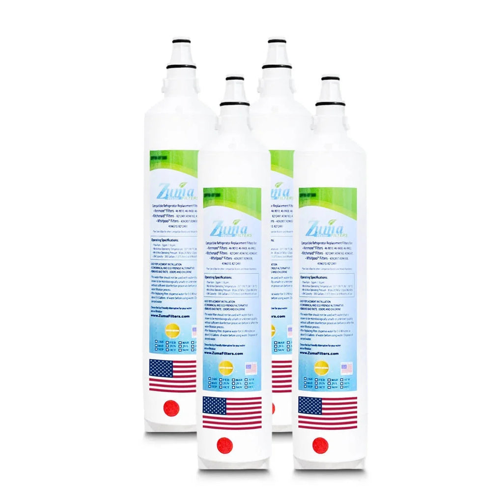Subzero® Model - Pack , Filters BI36UIDOLH ZWFZ1-RF750 Compatible , 4 with - U.S.A. ZUMA in Brand Water Made # ,