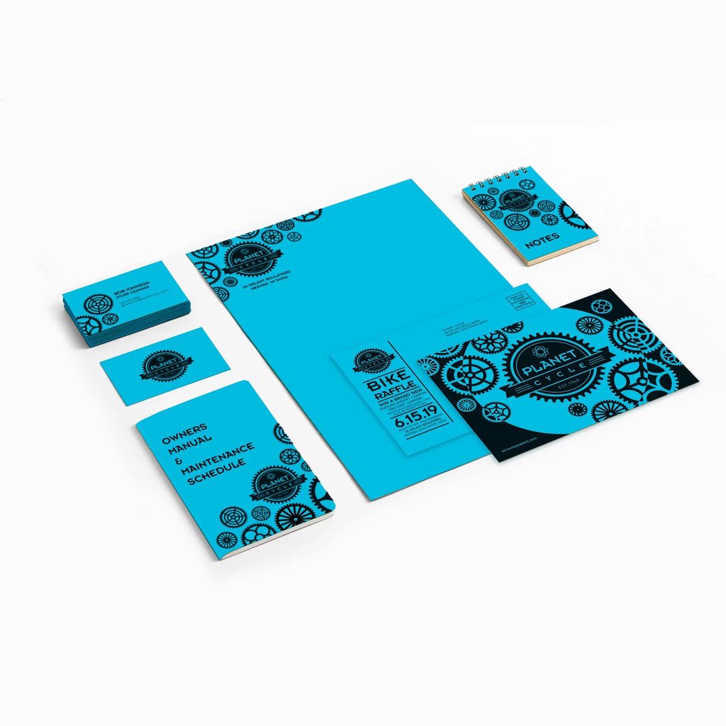 250 lb., Lunar x Cardstock, Blue, Colored 8.5" Astrobrights Sheets 11", 65
