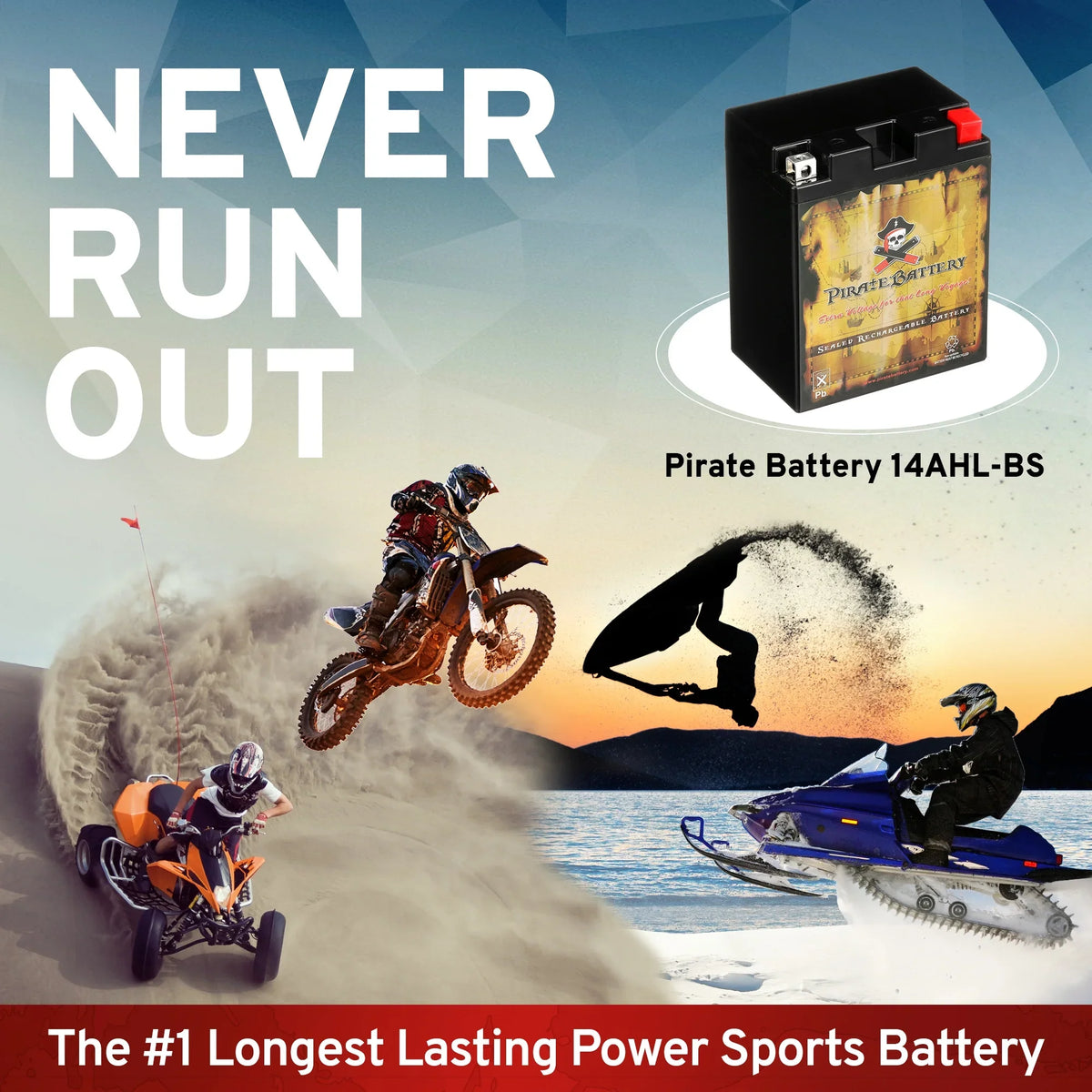Motorcycle 750Cc For Pirate Vulcan Kawasaki Ytx14Ahl-Bs Vn750-A Battery Battery 1995