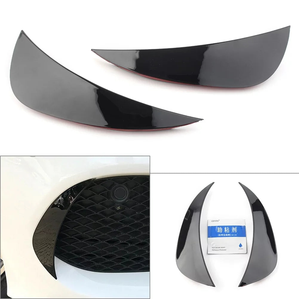 C400 Cover Air C300 Mercedes For W205 2018 Auto AMG Benz ZS Trim 2015 Glossy C200 Vent Bumper 2016 Black C180 ABS Front 2017 C-Class