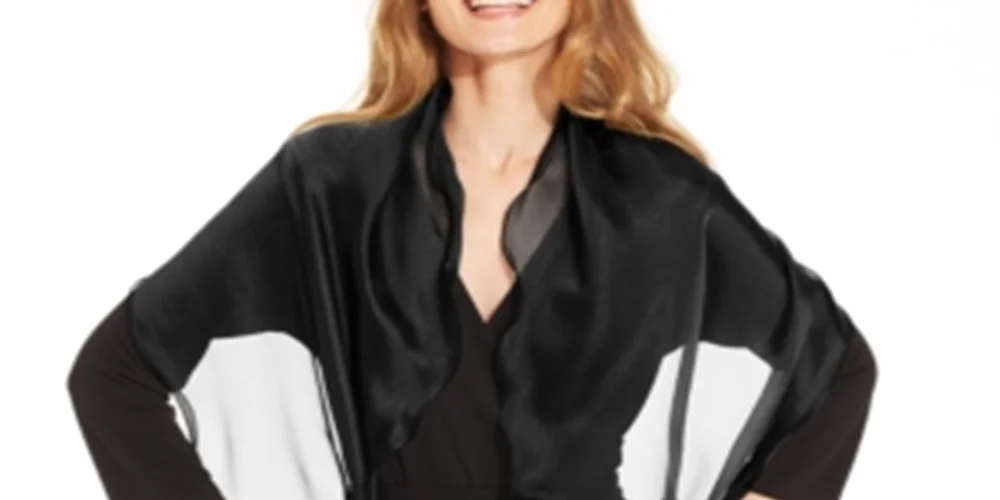 Black Scarf Lauren Size Black Regular Womens Ralph Lauren