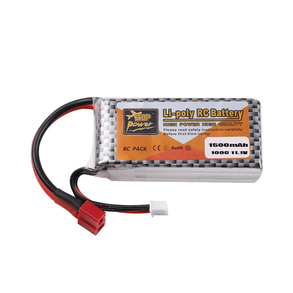 for 1500mAh RC Airplane Plug 3S FancyWhoop Car Flight 100C 11.1V DIY Battery Lipo Drone T