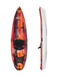 Pelican 100XP Kayak, Top 10ft On Lava/White Sit Premium Saber