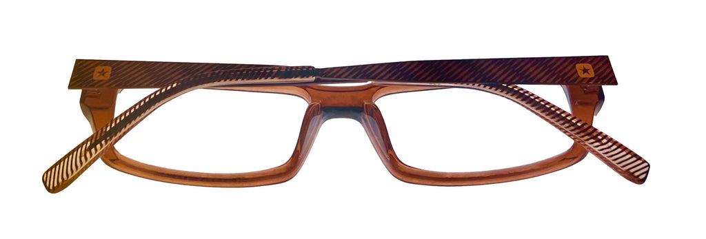 Eyeglass Frame Converse Brown Digital Soft Rectangle Ophthalmic Mens Plastic