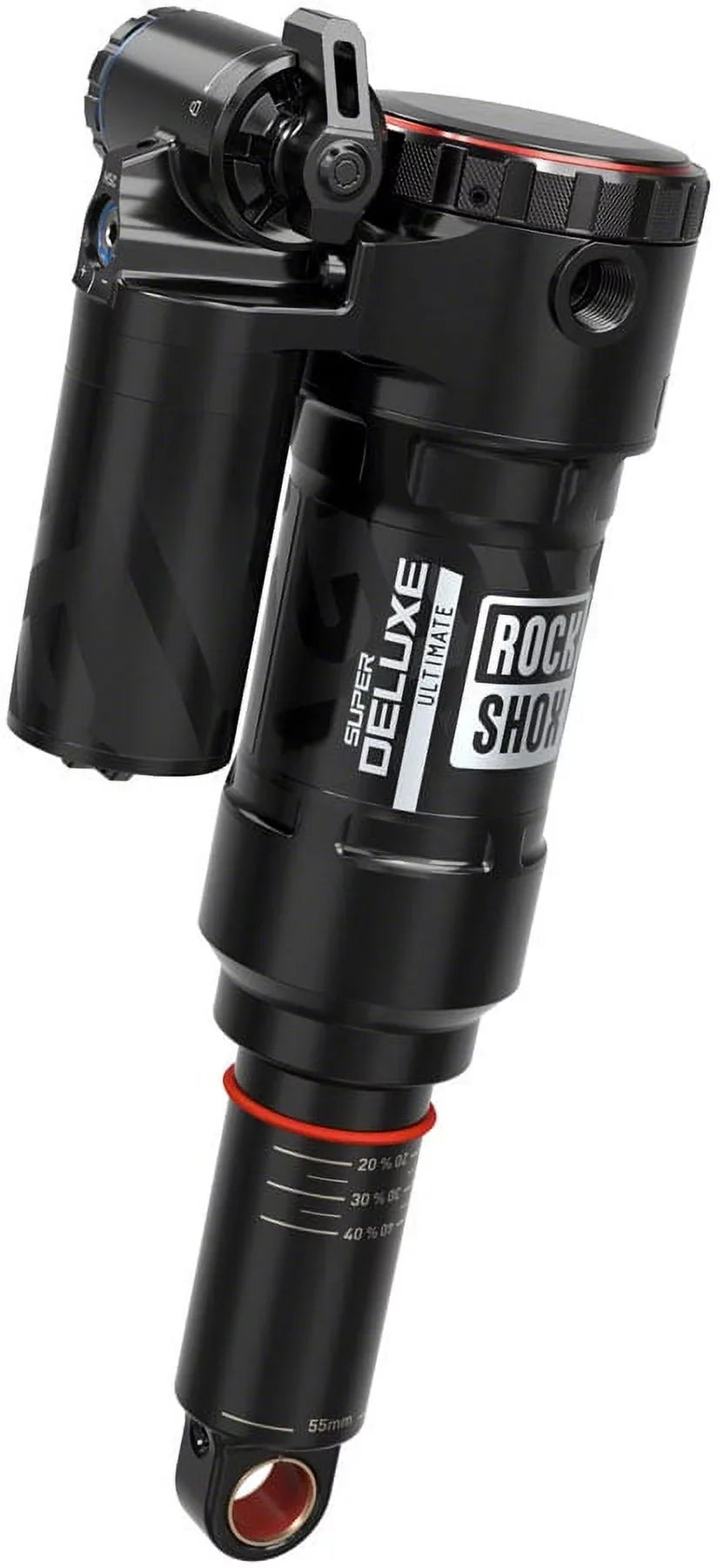 320lb 205 RockShox - RC2T Tokens, Super Shock Reb/Low x 2 Force, Ultimate Rear Comp, 65mm, Deluxe L/O LinearAir,