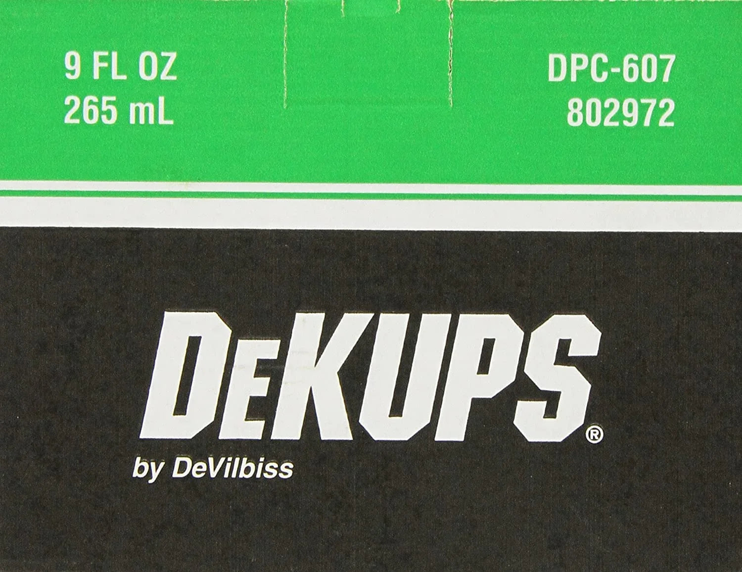 Frame Lid DeVilbiss 9oz (DPC607) and Reusable