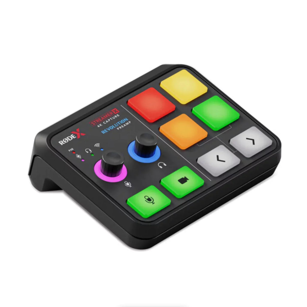 Mixing Audio and StreamerX Interface Board Video Black Capture Rode