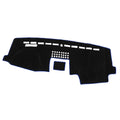 F150 Dashboard Ford Bargains Cover Protective Center Black 2015-2020 Polyester Car Unique Console Mat Blue for
