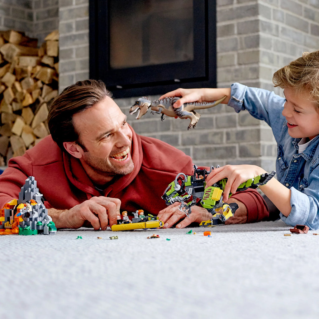 rex Dino-Mech LEGO World Pieces) 75938 T. Toy vs Jurassic Battle Dinosaur (716 Building
