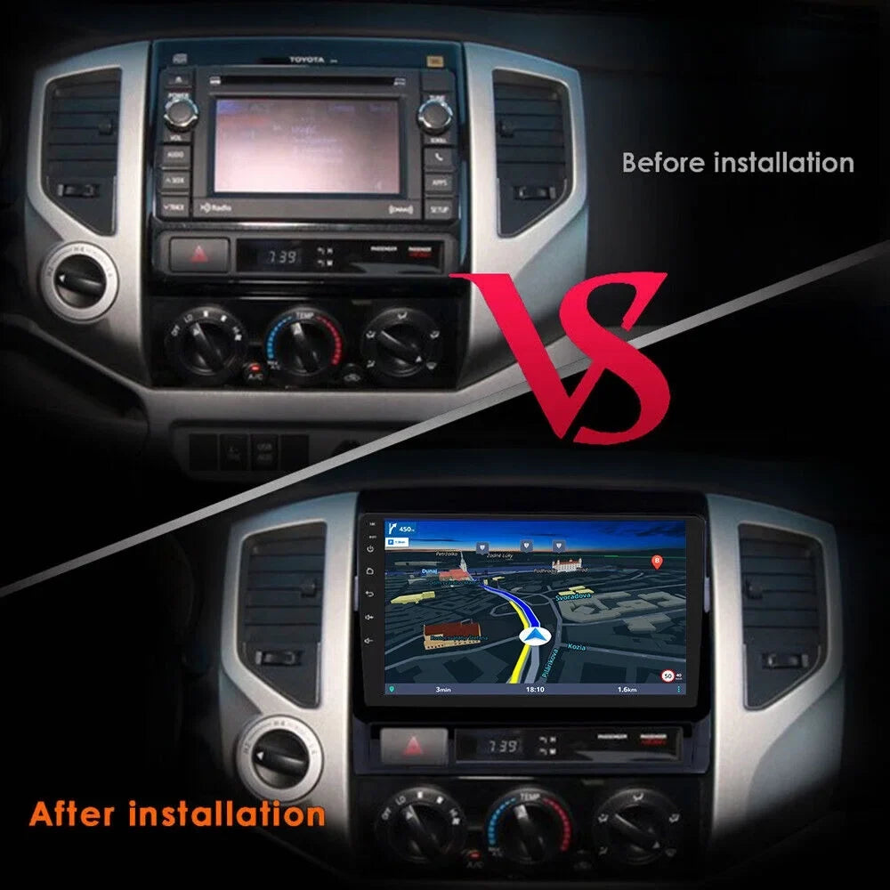 Android Tacoma Stereo 2+32GB IPS 9" 2005-2015 GPS 1280*720 Radio Toyota Car NAVI Fit 13 Carplay BT