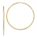 Diamond-cut and Men Tube Yellow Princess Adults Square Teens; 14kt Gold for Earrings; and Real Endless Women for Hoop