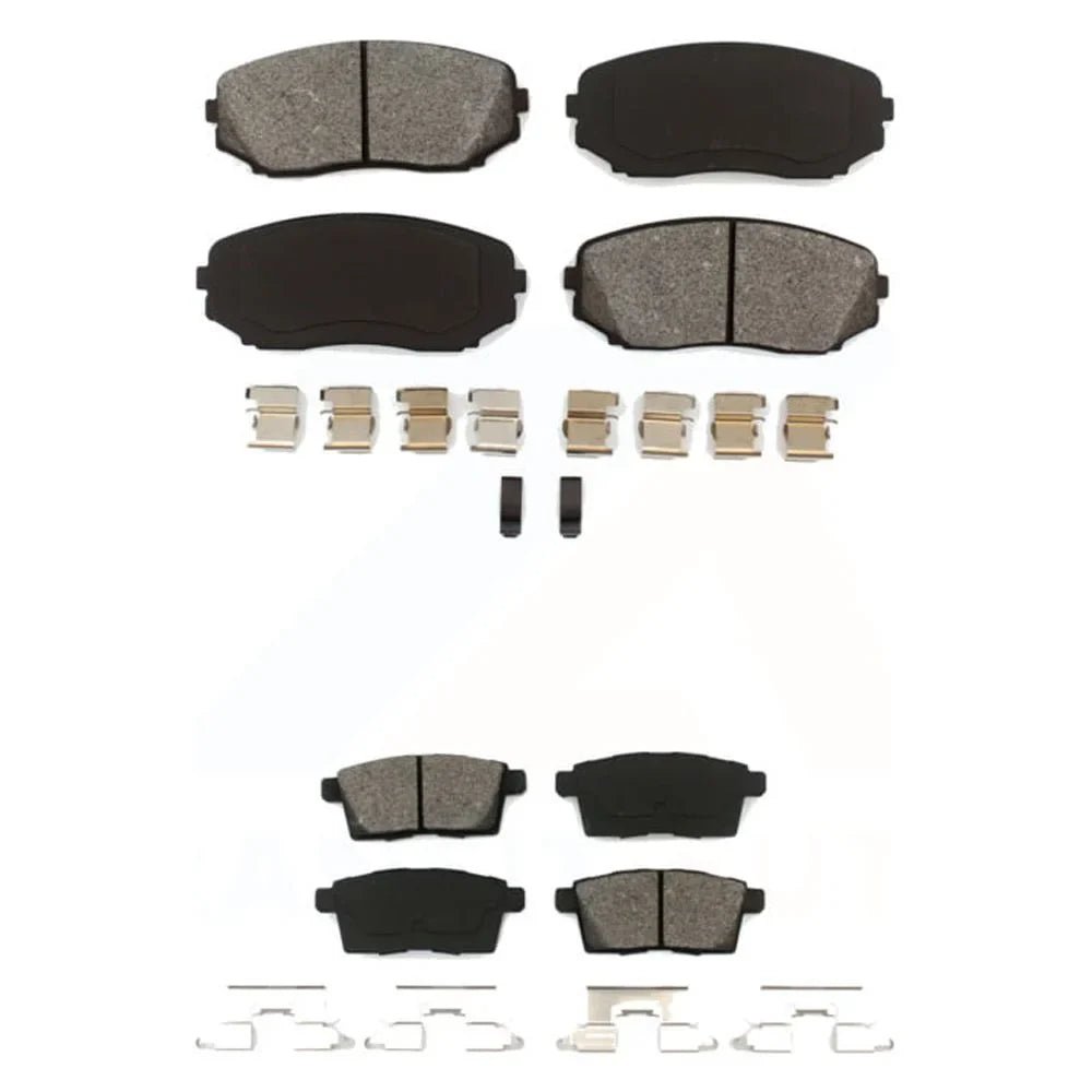 Mazda KSM-100095 Pads CX-9 Edge MKX Front Kit Rear Lincoln Semi-Metallic For Ford CX-7 Brake