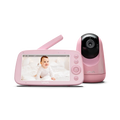 VAVA Pink Monitor, Vision, Infrared 5" Video Screen Audio, Baby 720P Handheld Night 2-Way and