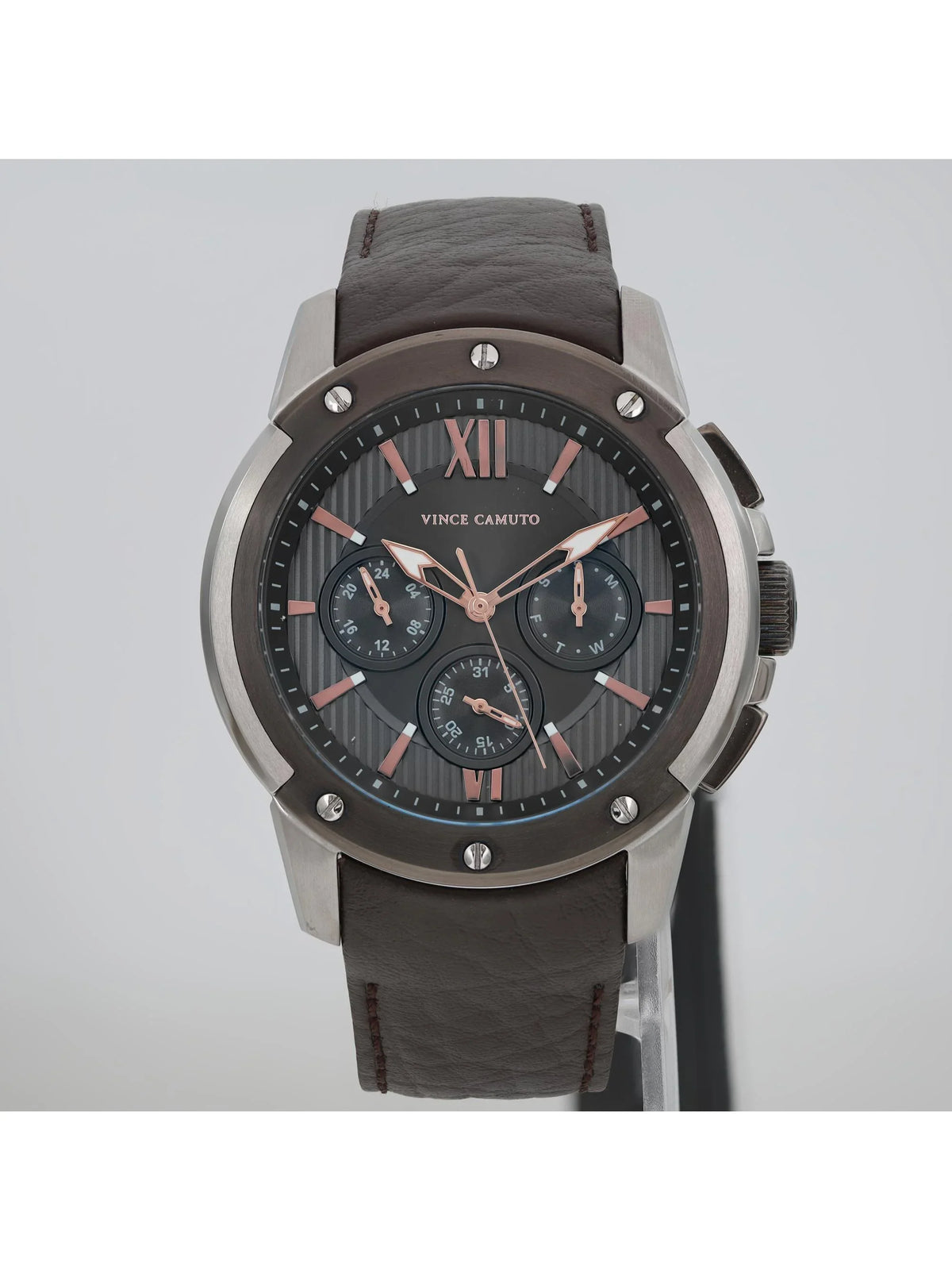 Watch Vince (Like New) Pre-owned Quartz Steel Gray VC/1129DGSV Dial Camuto Mens