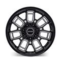 Wheel Gloss 5x5/5x5.5 Black/Milled Mayhem (0mm) 20x9 Ordinance