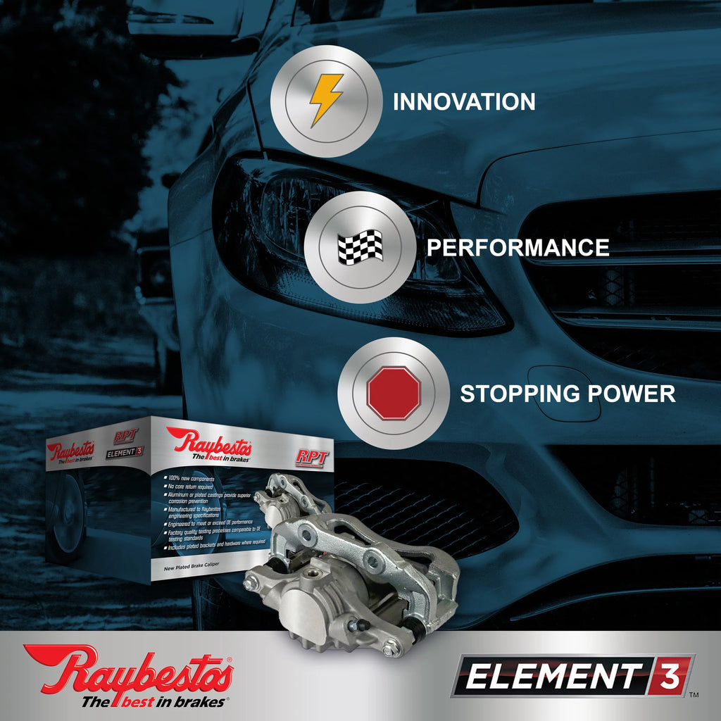 MALIBU Plated Fits CHEVROLET Calipers New 2016 MALIBU, 2014-2016 Raybestos Element3 LIMITED CHEVROLET select: