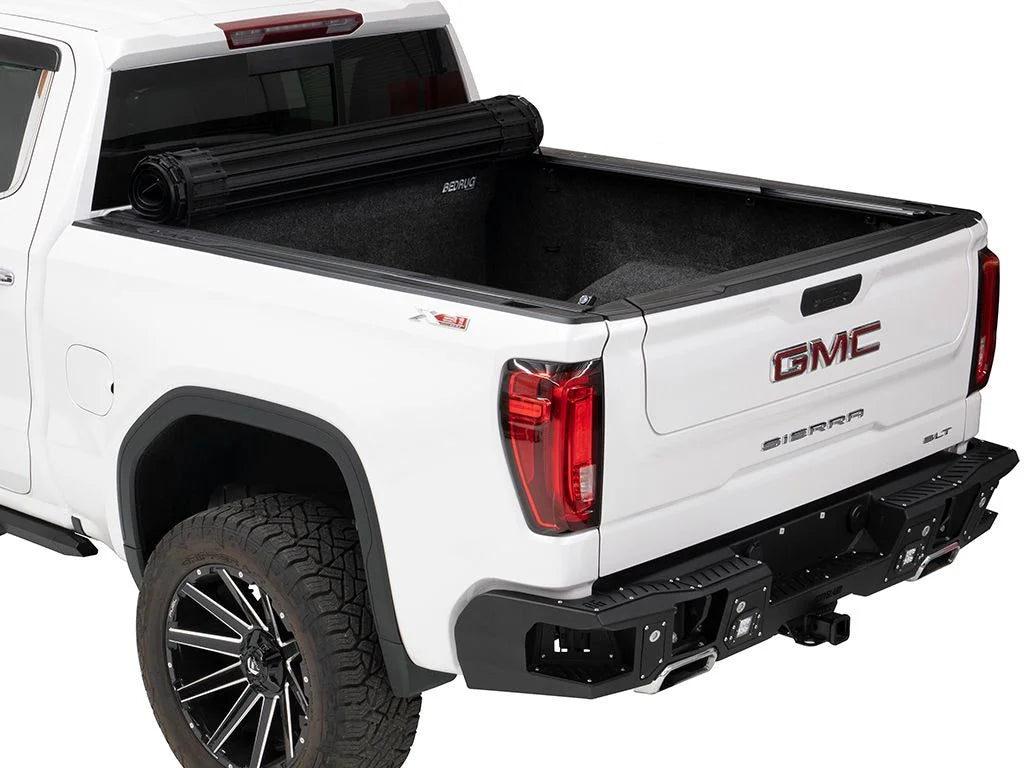 Compatible 80131 tailgate Cover Bed 2019 RealTruck BAK Rolling MultiPro/Flex w/ Chevy/GMC Bed Silverado/Sierra, | with Revolver by Truck | works 7" 2023 - 6' X4s Tonneau Hard (79.4")