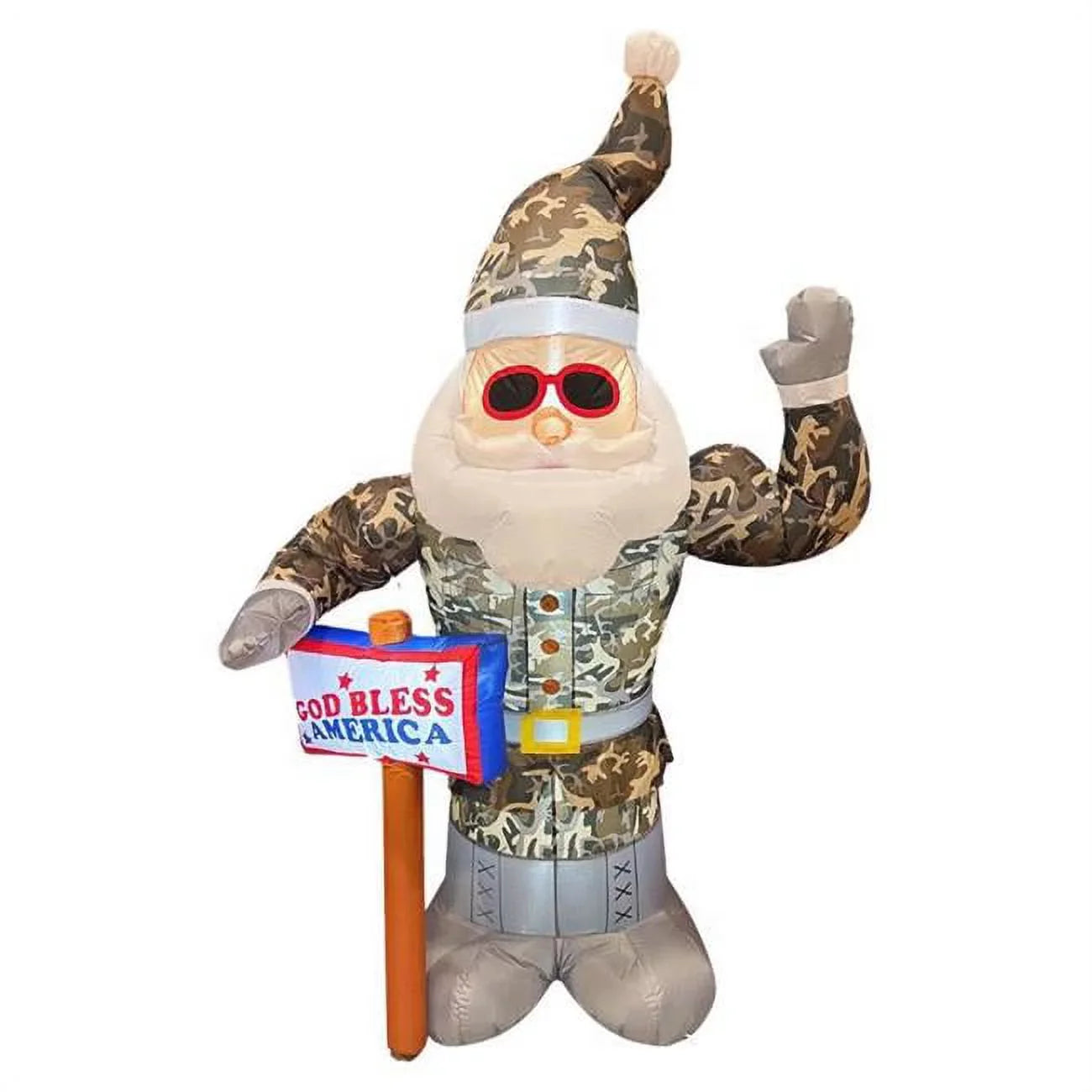 Inflatable ft. Army Santa Celebrations 7 9080557