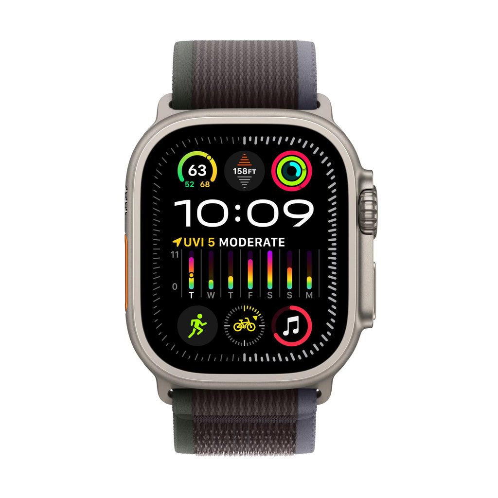 watch 2.17 Watch oz band titanium - Bluetooth size: Trail - mm - Wi-Fi, - nylon - - 64 smart 4G LTE, - Ultra - Apple Loop UWB, - 2 S/M - 49 blue/black GB with weave