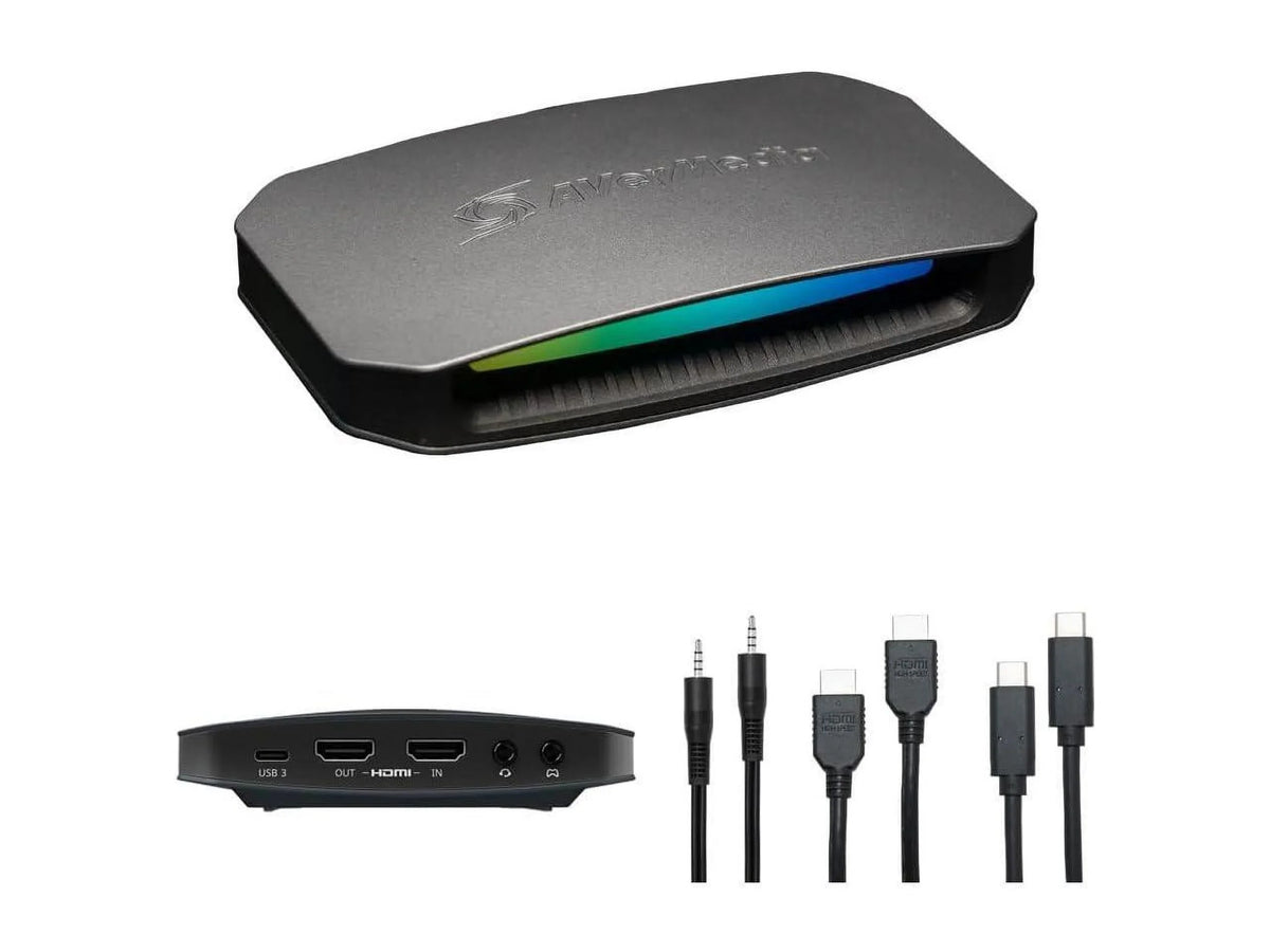 Out AVerMedia 2.1 - Live Capturing, - - Recording YUY2 Ultra Video 4K PC Game Line Video Line - Functions: Audio Streaming, (GC553G2) - Video Gamer USB In - - Audio