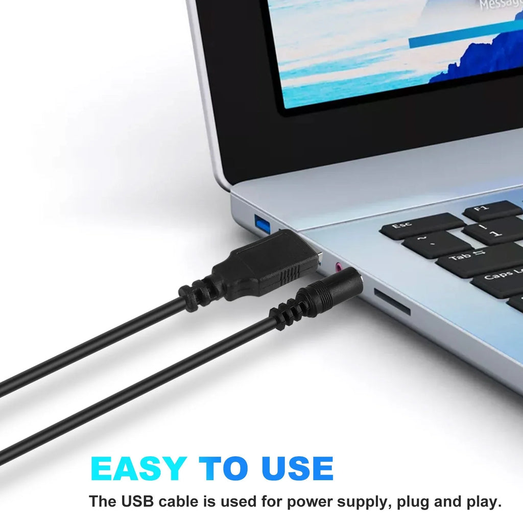 Mini Speakers Laptop External Computer USB Sound Soundbar Tablet Stereo Clip-on