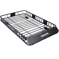 64black Roof Roof RackTop Carrier Cargo Rack steel BasketMotoring Rooftop Mount