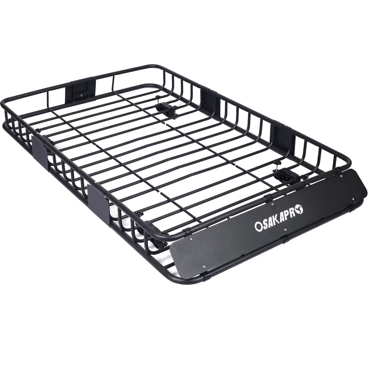 64black Roof Roof RackTop Carrier Cargo Rack steel BasketMotoring Rooftop Mount