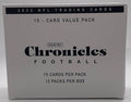 Football Trading Packs) (12 2022 Chronicles Box NFL VALUE Card Panini