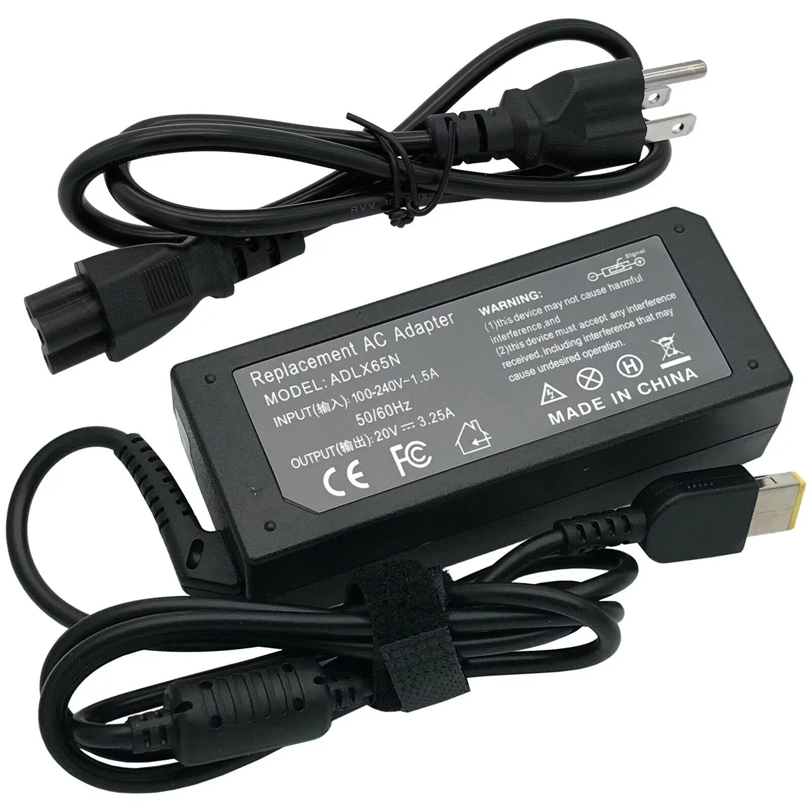 G50-30 65W Adapter AC Ideapad 3.25A G50-45 G40-30 Lenovo For Charger 20V G40-45
