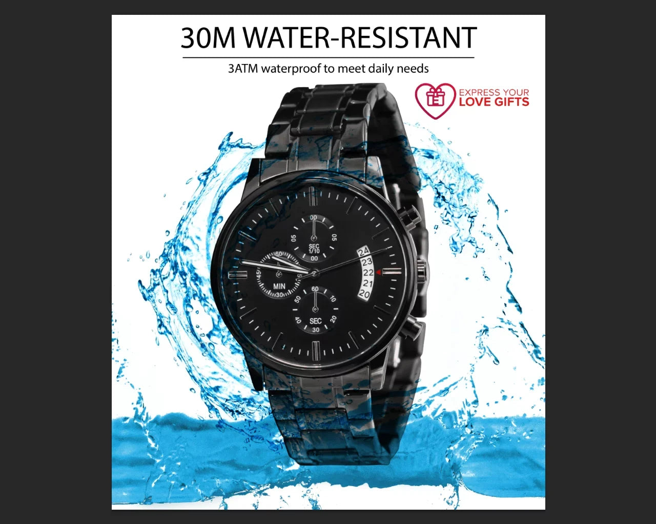 Rider Custom Motorcycle Dial W Men's Stainless Steel Copper Multifunction Motorcyles Watch Engraved 1995
