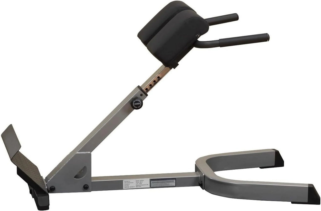 Exercise 45 Bench & Pads And Machine Back - Adjustable Abdominal Home Gym For Hyperextension Thick Support With Degree