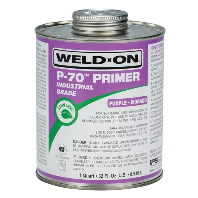 Quart P-70 IPS Primer Purple PVC 1