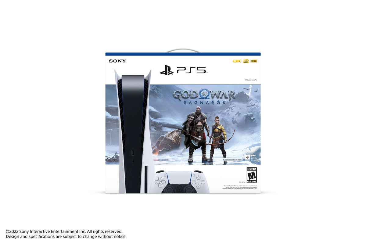 War PlayStation Ragnarok Console 5 God Bundle – of