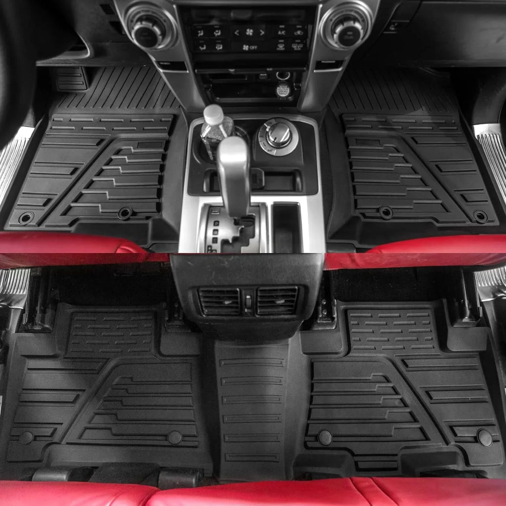 Mats,Fit 4Runner Toyota Mat + Floor with Seats Mat 2023 Liner Runner Floor Trunk Mats Accessories with Sliding 4 Trunk Tray) Cargo 5 Rongtaod Cargo Compatible (Trunk Mats 2013-2024 Liner