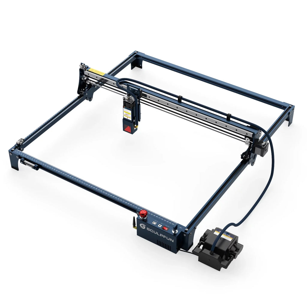 Walnut Assist 600x600mm Dsfen Hine Main S30 Able Wood Paper Qiuni Main Eye Engraving Area Assist Machine,Lens Includes Craft 600x600mm84wArea Air S30Assist M8 SCULPFUN-2 M8