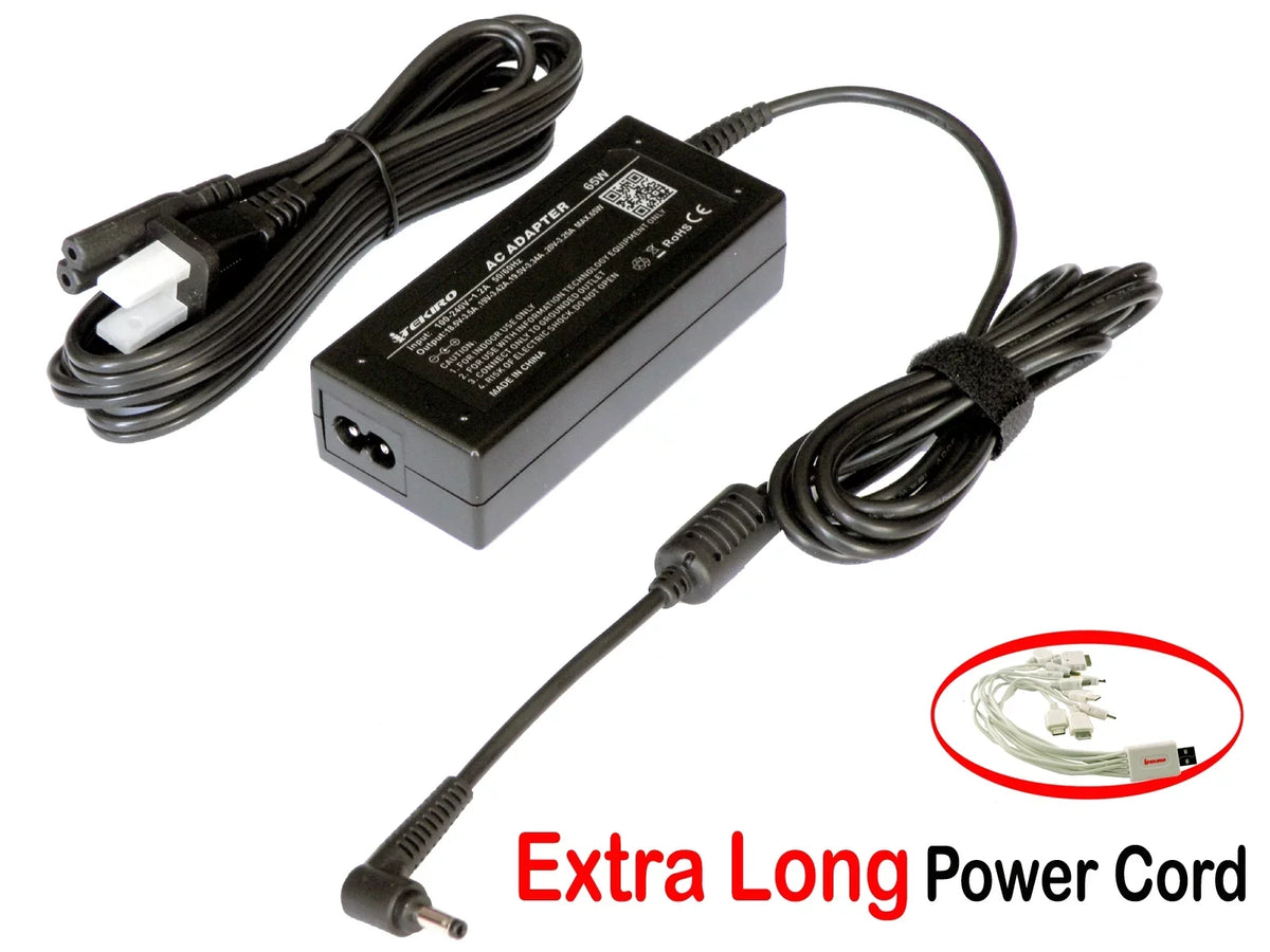 Lenovo Adapter 14", for 80R900BYCF, 80T6 110 80R900FYUS, 100S 110 80T6000WUS, 100S 110 110, 110-14IBR AC Ideapad 80T60020CF 80T6000XUS, 65W 100S 80R900C0CF, iTEKIRO