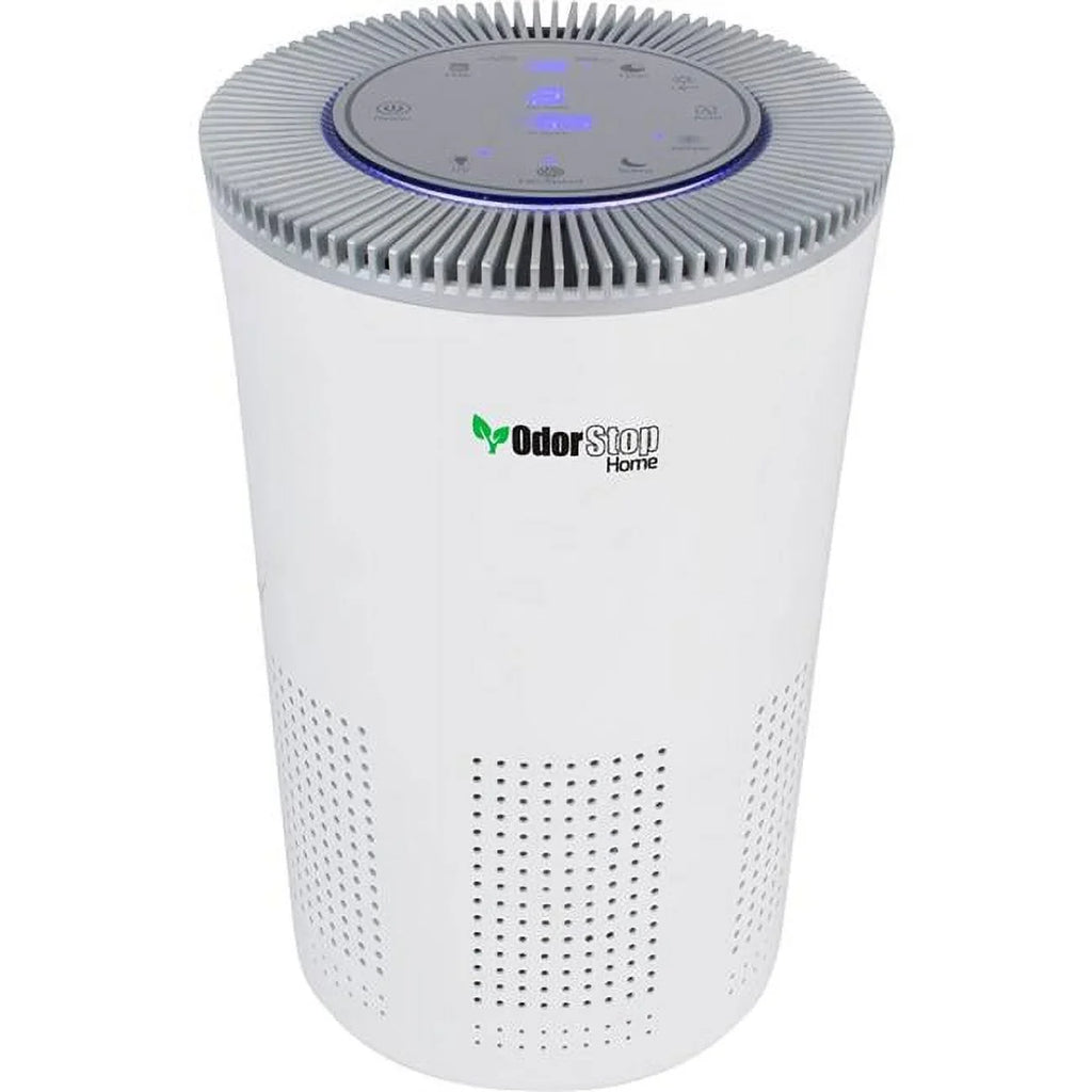 '- Carbon Active 5-in-1 OdorStop HEPA Ionizer Purifier White H13 B2375110 & Air Filter, with OSAP5W1