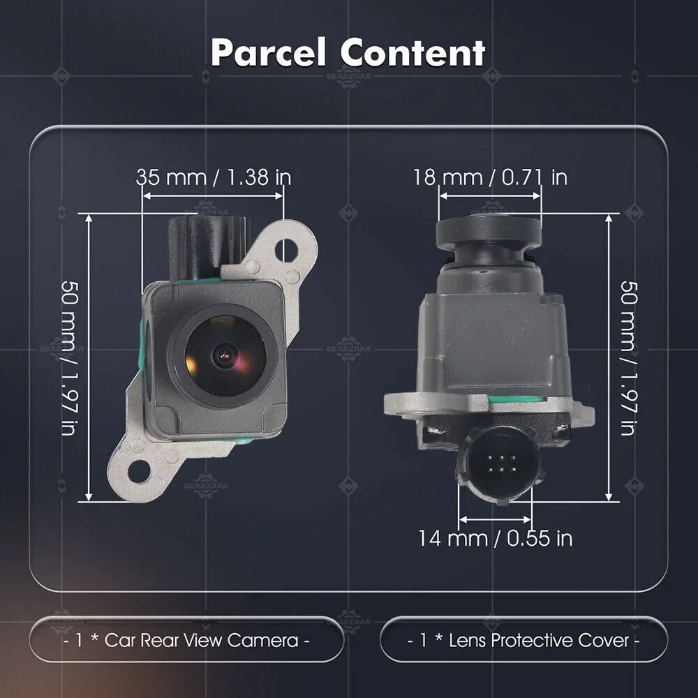 For 1500 Backup RAM Paddsun 3500 4500 View 56038978AL Rear Camera Dodge 13-17 2500