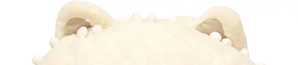 Polyester Kitty Figural Kids Bean off-White Heritage Bag,
