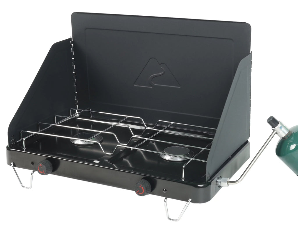Propane Ozark 2 Burner Stove Camping Trail