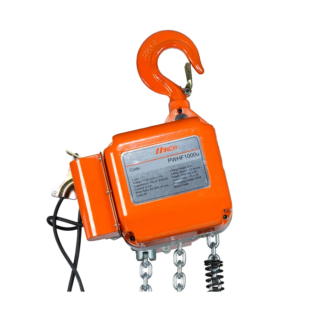 FEC Hoist Chain 1 G80 20 Wireless M3/H2 Prowinch ft. Ton 220/240V Chain Electric