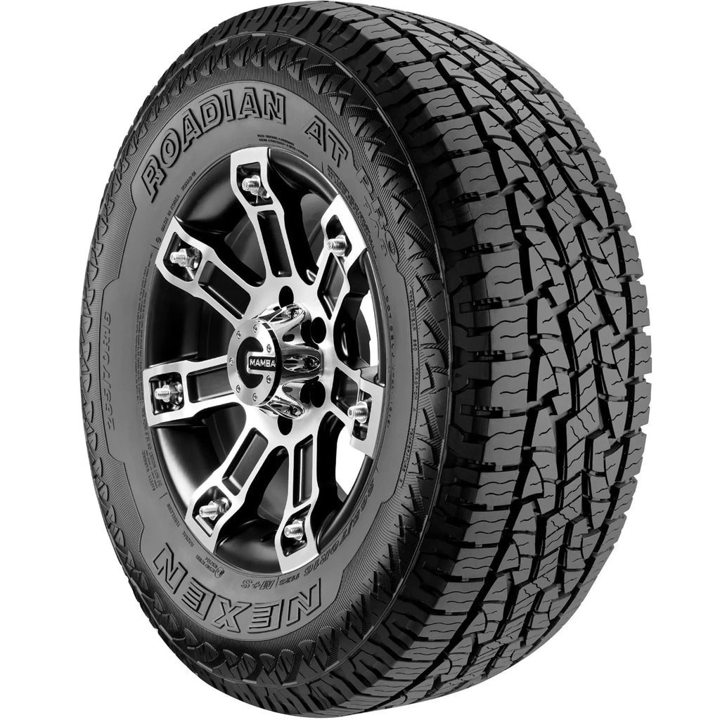 Chevrolet Silverado Chevrolet 1500 All-Terrain Pro High Nexen Fits: Country, 2018 High 1500 Country Roadian LRE/10PLY - Tire LT275/55R20 AT 2014-16 Silverado RA8 Rated