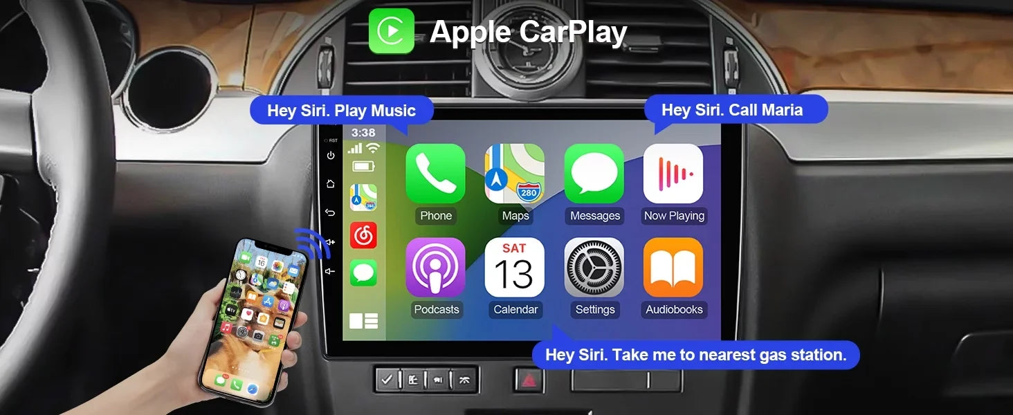 Radio & Touchscreen Android FM Aumume Double 10.1 IPS 2+32G Android BT 10 Stereo Backup Car for Camera Auto Navi Carplay Din Support GPS Car inches Chevrolet/GMC/Buick with Screen