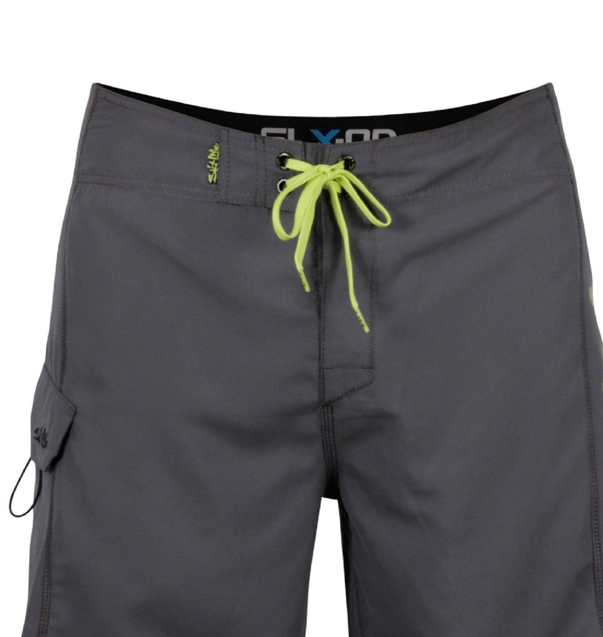 Shorts 32 Men's Life Salt Gray Size Aqua Stealth Bomberz