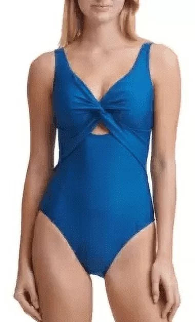 Peek-a-Boo BALTIC Swimsuit, 16 DKNY US Twist One-Piece