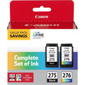 4988C005 (PGI-275; Multipack Black/Cyan/Magenta/Yellow CLI-276) Ink, Canon