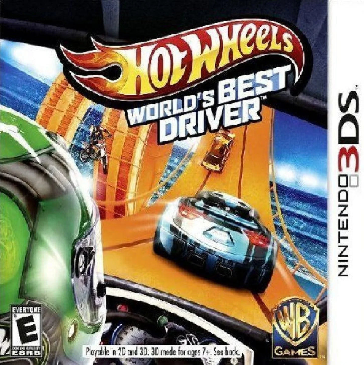 Best Driver Restored 3DS, Hot World's Racing (Refurbished) Wheels: Game 2013) (Nintendo