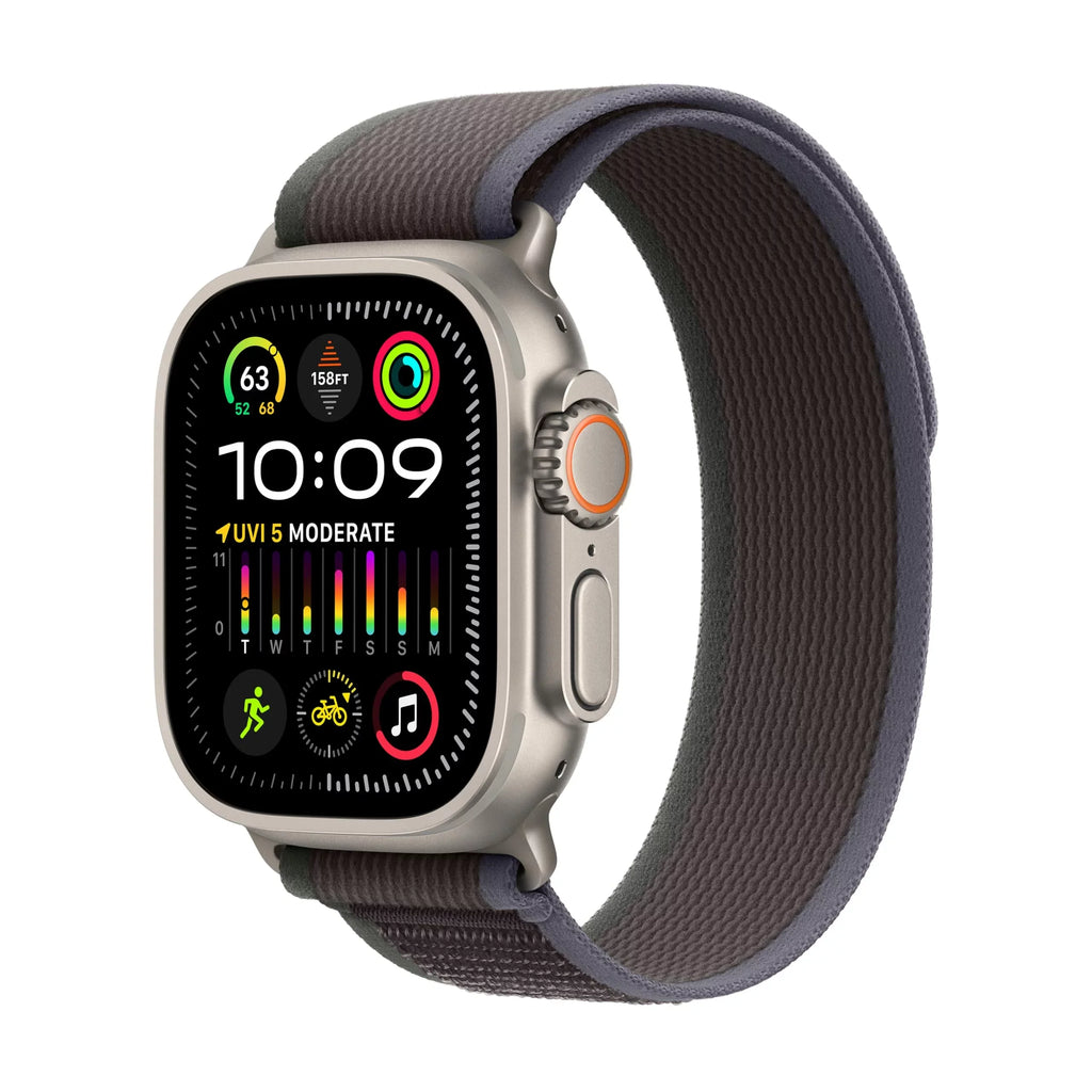 watch 2.17 Watch oz band titanium - Bluetooth size: Trail - mm - Wi-Fi, - nylon - - 64 smart 4G LTE, - Ultra - Apple Loop UWB, - 2 S/M - 49 blue/black GB with weave
